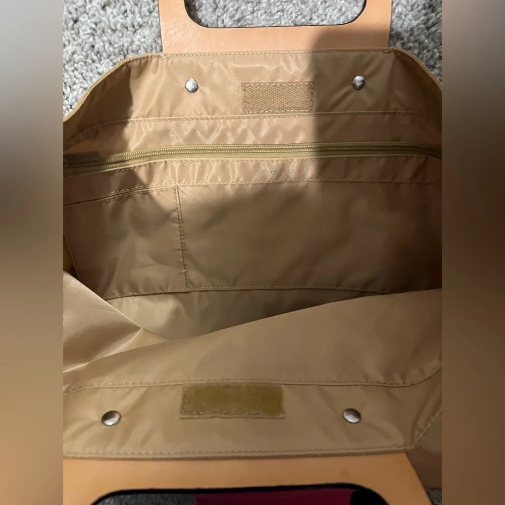 Sequoia Tan and Pink Tote Bag